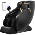 Massage Chair Built for Zero Gravity Relaxation, 4D Kneading, Heat Therapy, 40 Airbags, Bluetooth Control