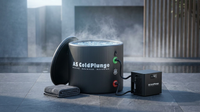 Ice Bath Tub & Cold Plunge Chiller Kit, 1/3HP Ice Bath Chiller with Built-In Pump & Filter, XL 120 Gal Insulated Ice Pod Pro, Cold Plunge Tub with Water Chiller for Cold Therapy — Lifestyle