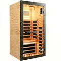 Infrared Sauna Built for Home Wellness, 8 Graphene Heaters, Low EMF, Starry Light Ceiling, Fast Heating