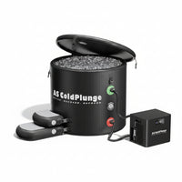 Ice Bath Tub & Cold Plunge Chiller Kit, 1/3HP Ice Bath Chiller with Built-In Pump & Filter, XL 120 Gal Insulated Ice Pod Pro, Cold Plunge Tub with Water Chiller for Cold Therapy